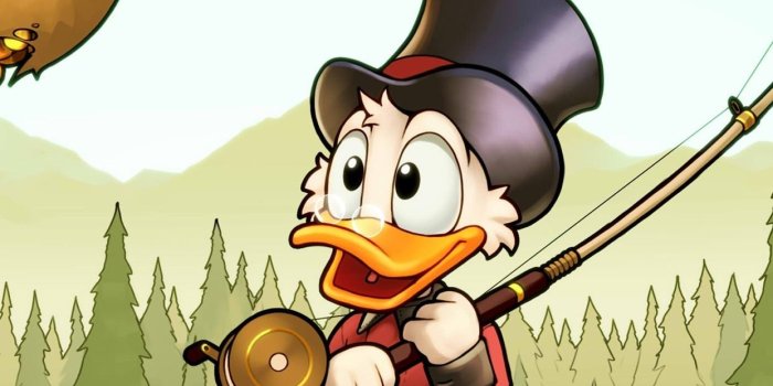 1242x2688 Donald Duck, fishing money, Disney cartoon 1242x2688 iPhone XS Max