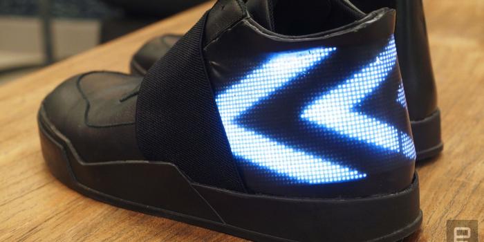 1600x900 Vixole's Matrix shoe puts an active LED display on your feet