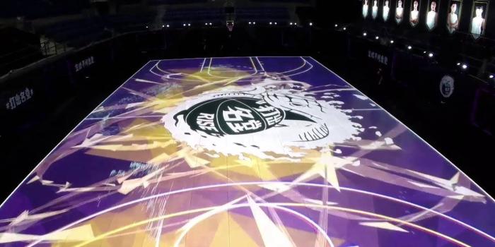 1280x720 Nike creates first LED basketball court in Shanghai for Kobe Bryant