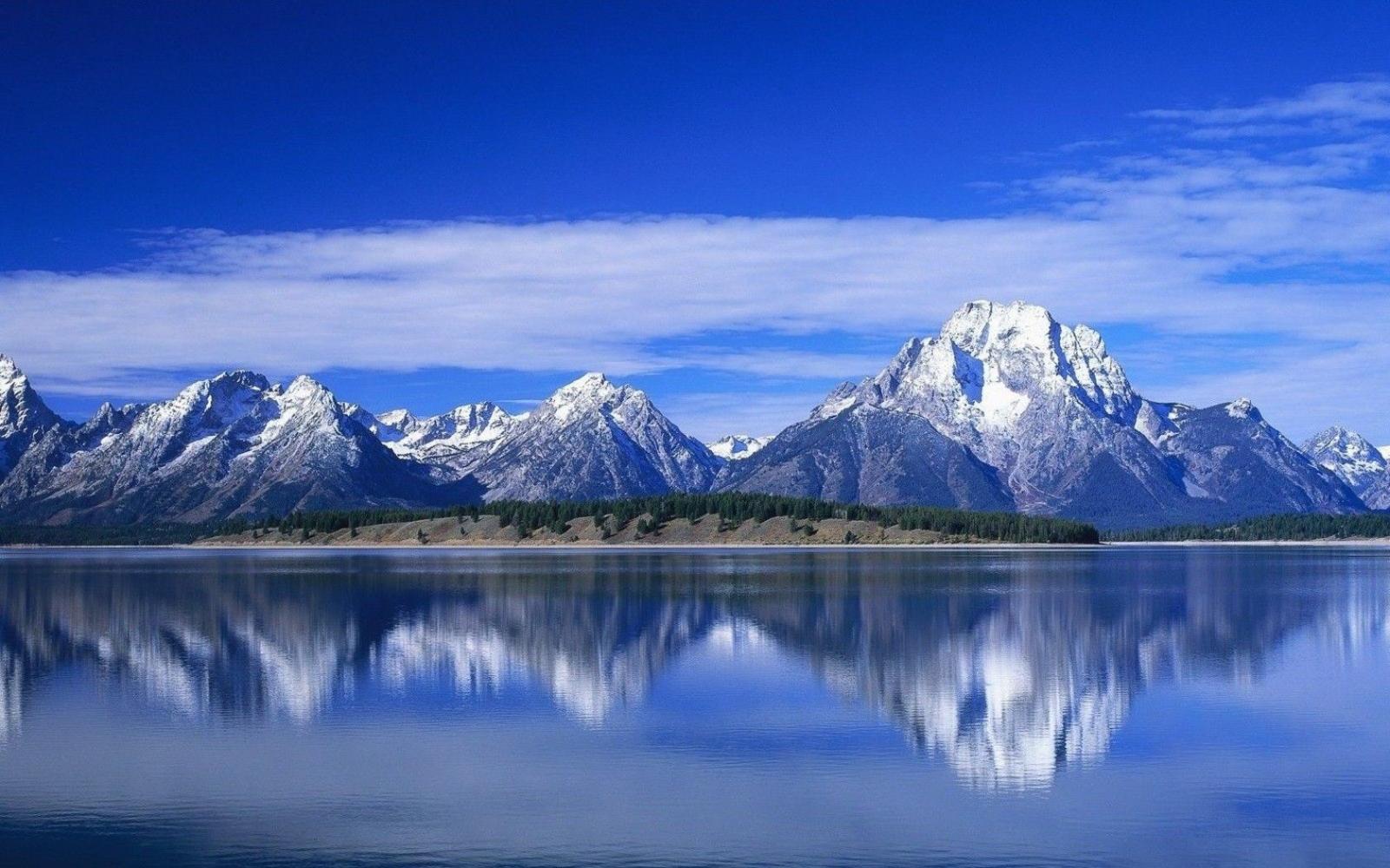 1680x1050 Mountains Blue Nature Lake Desktop Wallpaper HD #2188 - Ongur