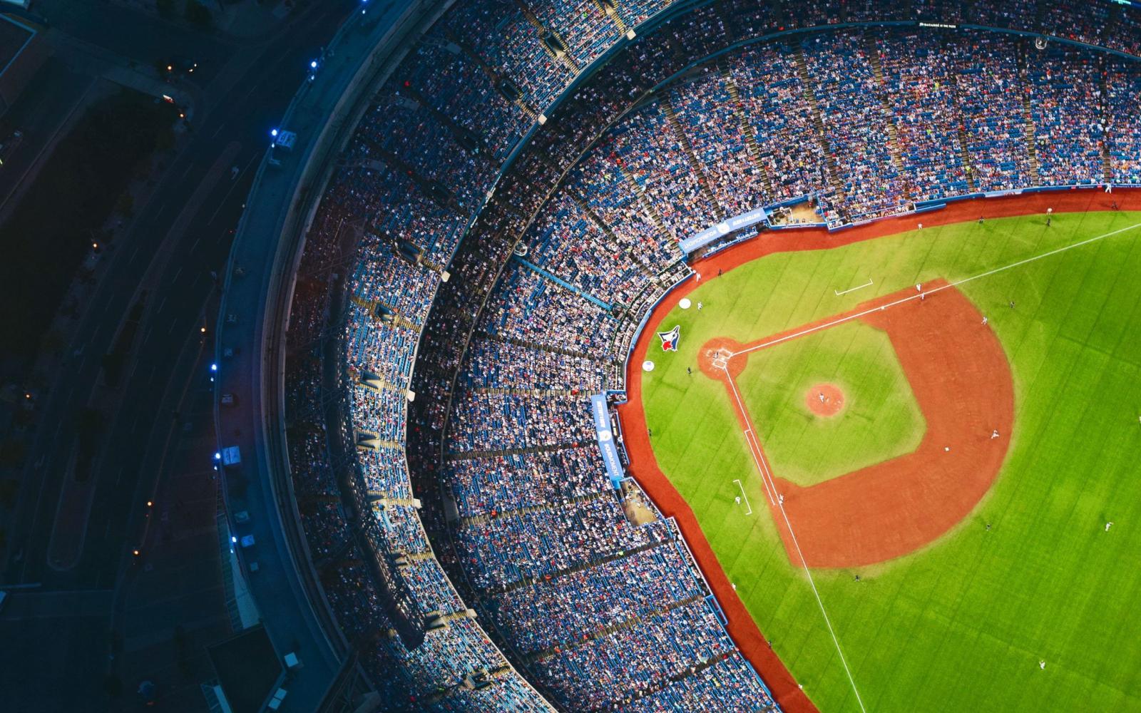 2560x1600 Download 2560x1600 Wallpaper Baseball Stadium, Aerial View, Sports