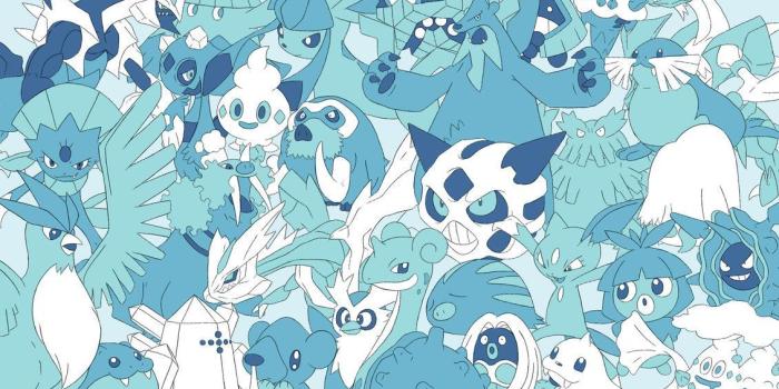 1131x707 Ice Pokémon Wallpapers