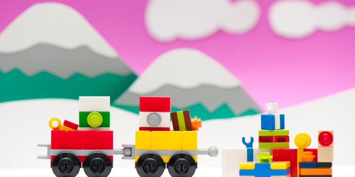 3554x1999 LEGO Train, Christmas ❤ 4K HD Desktop Wallpaper for 4K Ultra HD TV