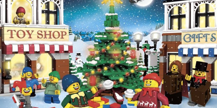 1024x780 Lego Christmas Wallpaper