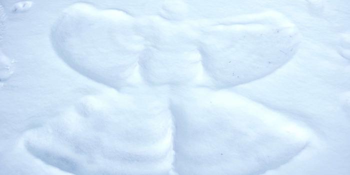 3840x2560 3036638 angel, snow, snow angel, winter 4k wallpaper and background