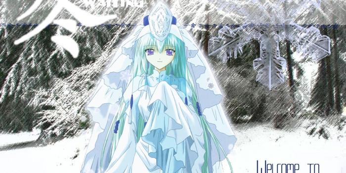 1280x1024 Galaxy Angel Wallpaper: Winter-waiting - Minitokyo