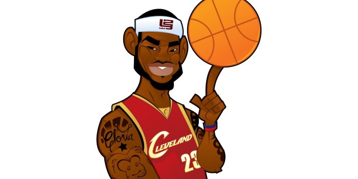 2880x1800 Cartoon LeBron James Wallpapers - Top Free Cartoon LeBron James