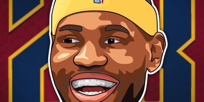 1080x1080 LeBron James face artwork | Lebron James | Lebron james, Basketball