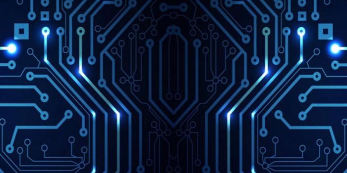 1200x1200 Abstract Electronics blue circuit mobile wallpaper - The Mobile