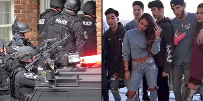 1600x900 The Clout Gang house in the Hollywood Hills was swatted | Dexerto.com