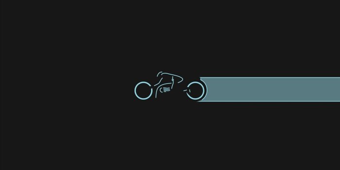 1920x1080 TRON Movie Simple Minimalistic Desktop Wallpaper