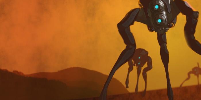 1332x850 Wallpaper danger, art, hunters, half life 2 images for desktop