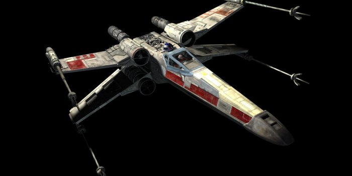 1920x1080 Star Wars, X wing, Space, Movies, Black Background 4K HD wallpaper