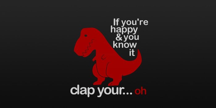 1920x1080 If you're happy and you know it : wallpapers