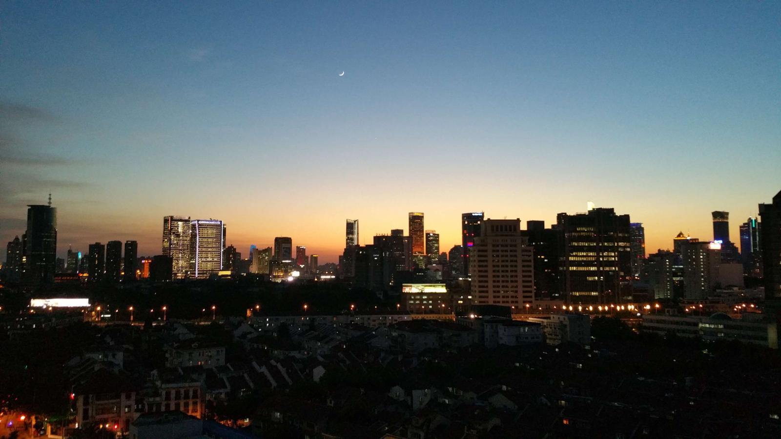 3840x2160 3069872 3840x2160 night, shanghai, skyline 4k wallpaper and