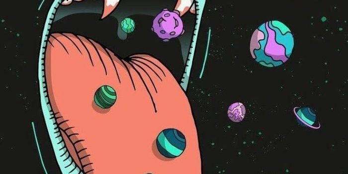 736x1308 Shimon Croxton on Illest-rations | Trippy wallpaper