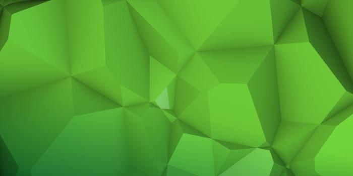 1680x480 Polygon Green • Images • WallpaperFusion by Binary Fortress Software