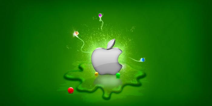 1920x1200 Green Apple Wallpapers