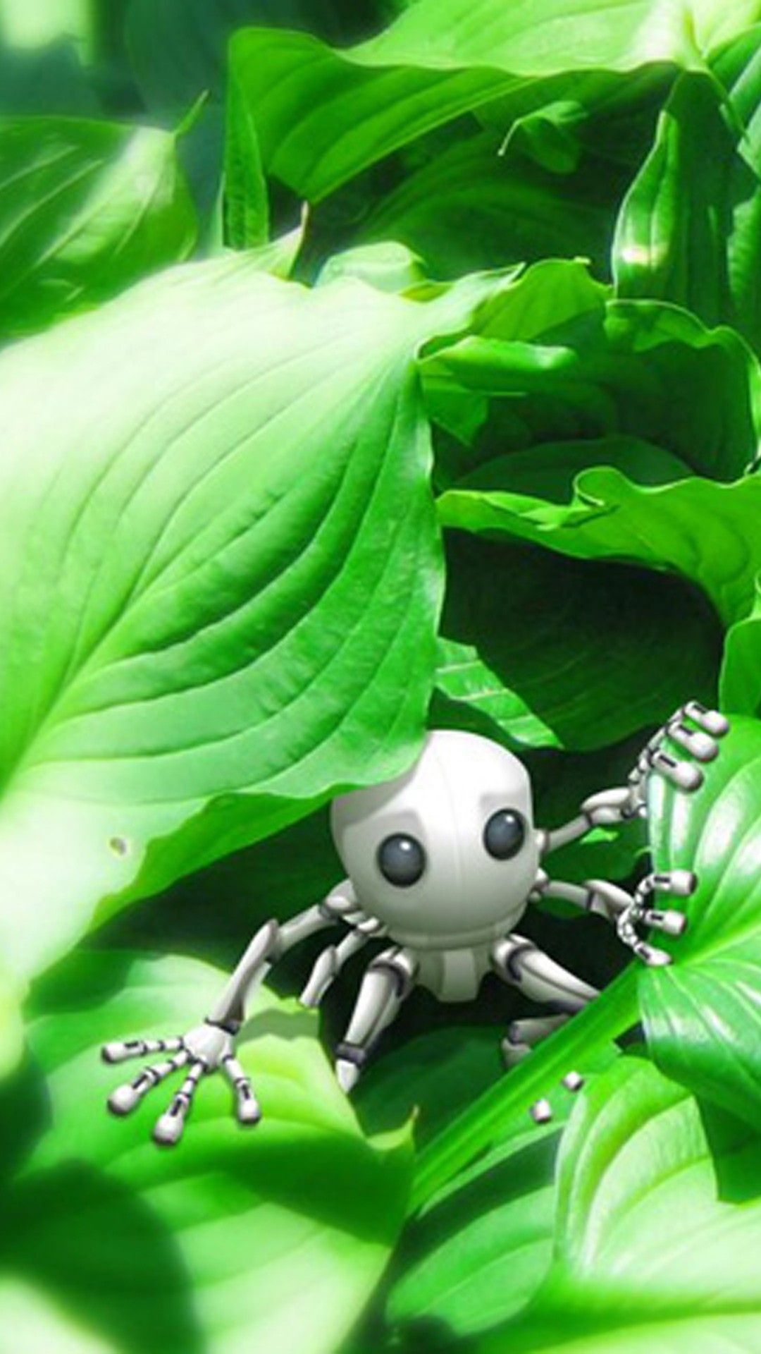 1080x1920 Small Robot Wallpaper For Android - The Wallpaper