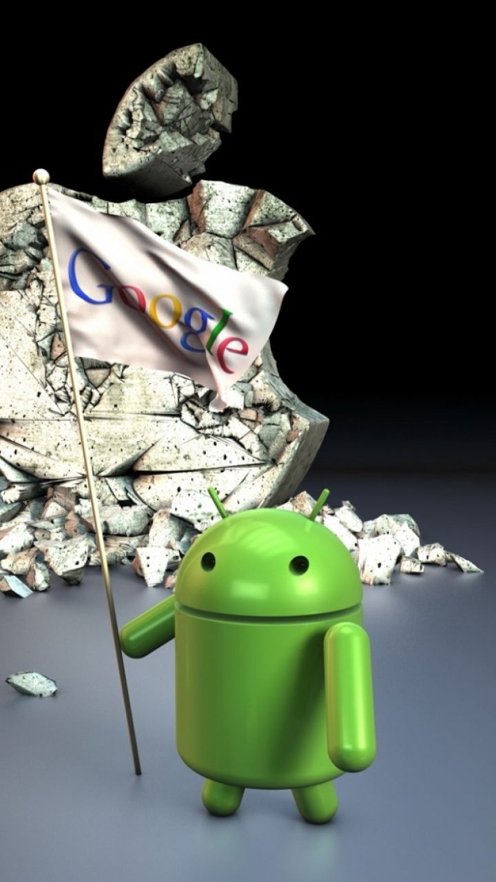 720x1280 Green Robot Wallpapers