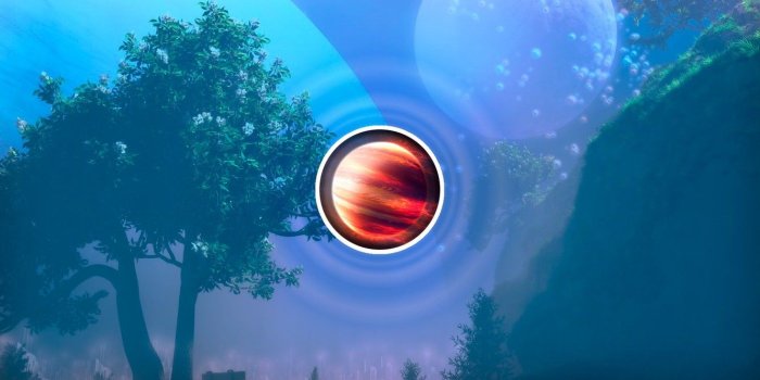 1332x850 Wallpaper trees, nature, planet, space, minimalism, stars, cosmos