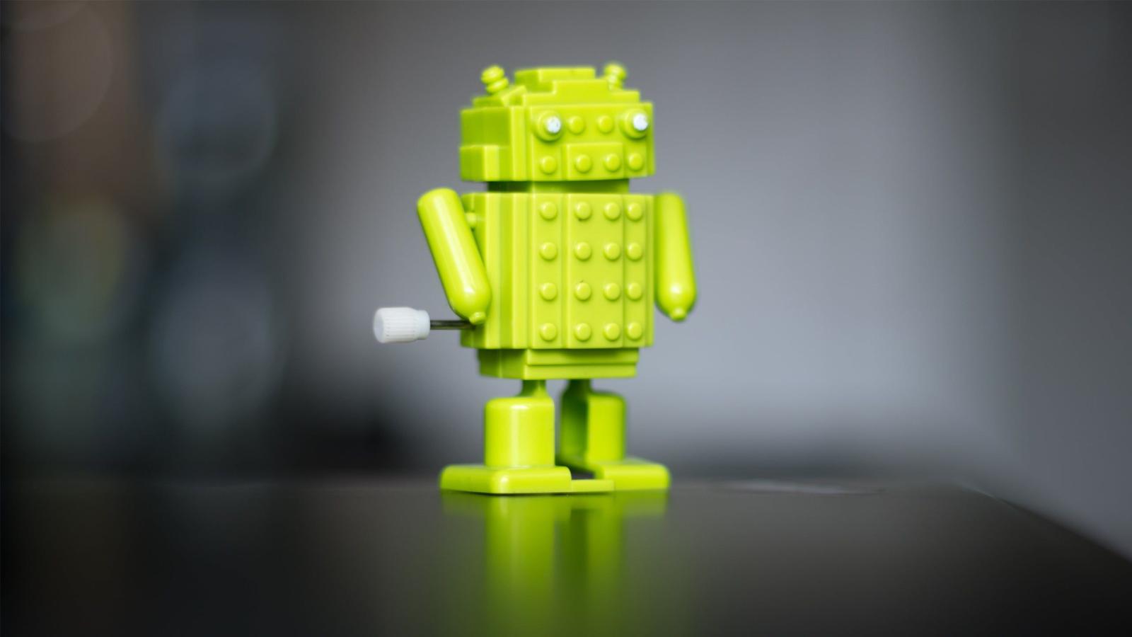 2560x1440 Android robot toy, Android (operating system), robot, bokeh, blurred