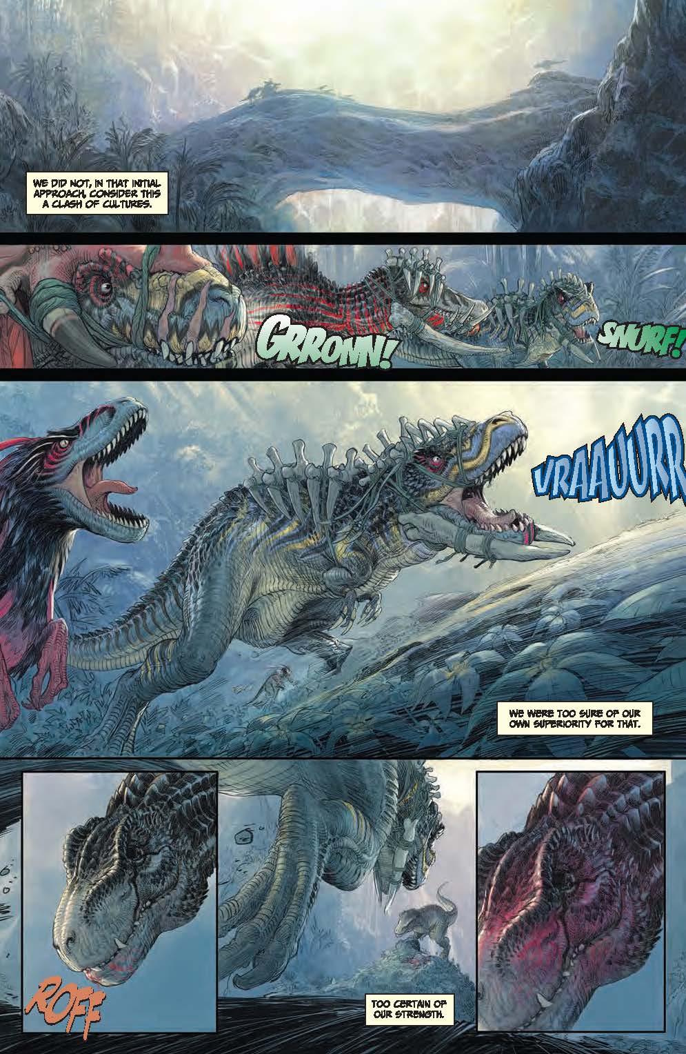 995x1528 Dynamite® Barry Sonnenfeld's Dinosaurs Vs. Aliens Hc