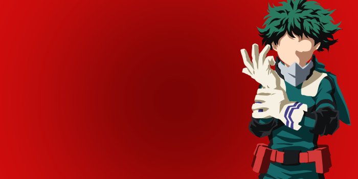 2560x1440 2560x1440 Izuku Midoriya Deku My Hero Academia Minimal 1440P