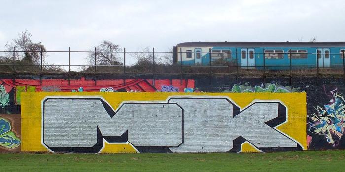 1024x768 MK graffiti at Sevenoaks Park | DJ Leekee /Lee Smith