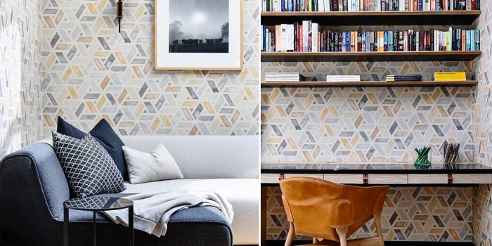 1200x822 25 Awesome Rooms That Inspire You to Try Out Geometric Wallpaper