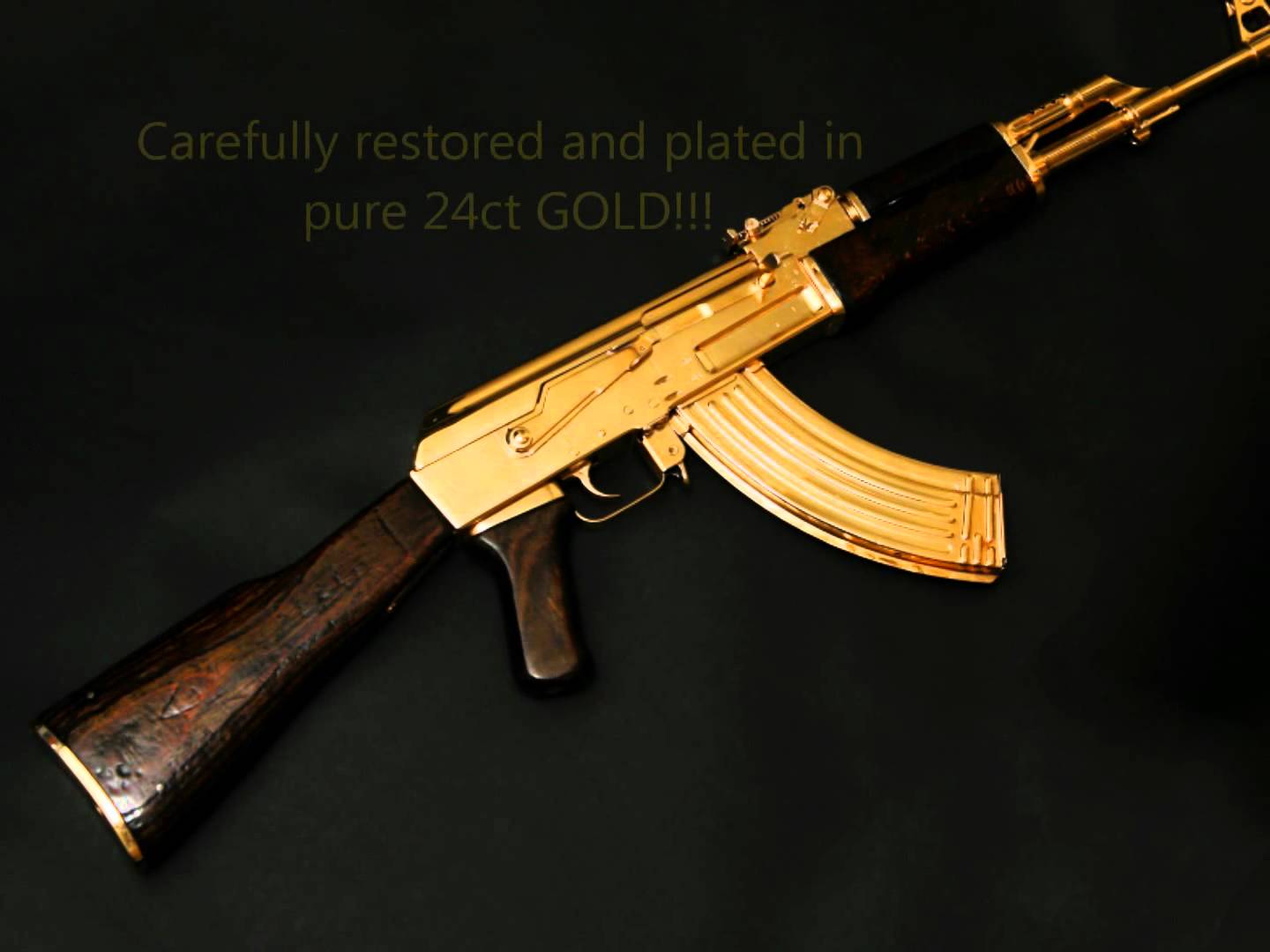 1440x1080 46+] Gold AK47 Wallpaper on WallpaperSafari