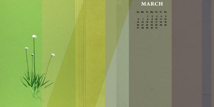 2560x1440 March Free Calendar Desktop and iPhone Wallpaper – Giants & Pilgrims
