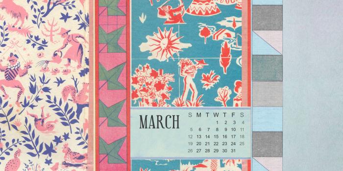 2560x1440 March Free Calendar Desktop and iPhone Wallpaper – Giants & Pilgrims