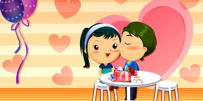 1920x1080 korean cartoon wallpaper | Cartoon | Cartoon wallpaper, Cute couple
