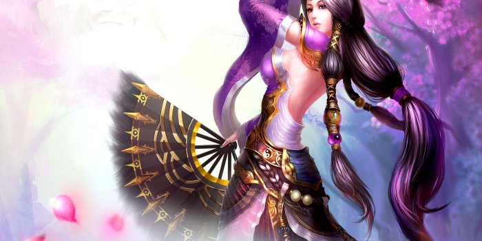 1920x1200 Korean Cartoon Girls Wallpaper Panyang Girl wallcoo D Moving