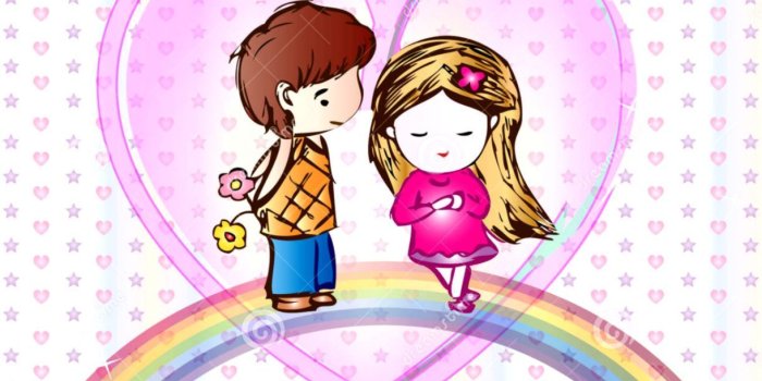 1222x990 Cute Couple Cartoons Wallpapers | Wallpapers Minimalist