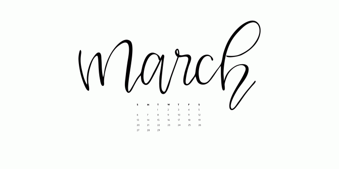 2560x1440 March Desktop & Iphone Wallpapers – Ashlee Proffitt