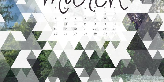 2048x2048 March 2018 iPhone Calendar Wallpaper | Max Calendars