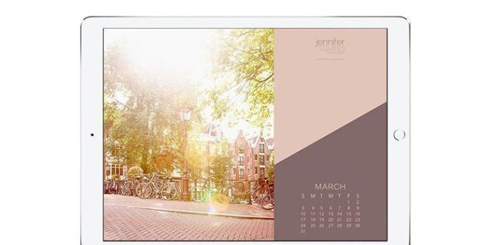 735x1536 March 2019 Wallpaper with Calendar for iPhone and Desktop