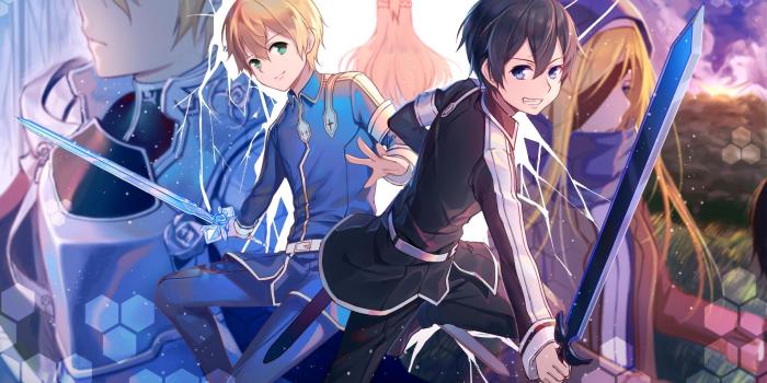 1920x1080 Sword Art Online Alicization - Eugeo & Kazuto Kirigaya HD wallpaper