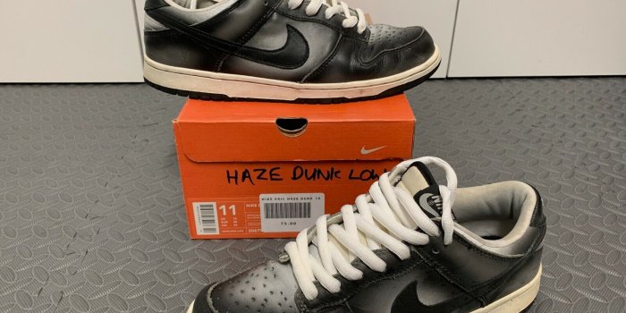 1600x1200 NIKE DUNK LOW PRO SB ERIC HAZE COLLAB UK 10 GOOD CONDITION