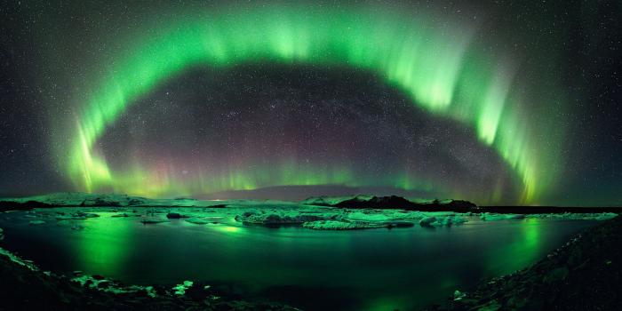 2000x1091 345 Aurora Borealis HD Wallpapers | Background Images