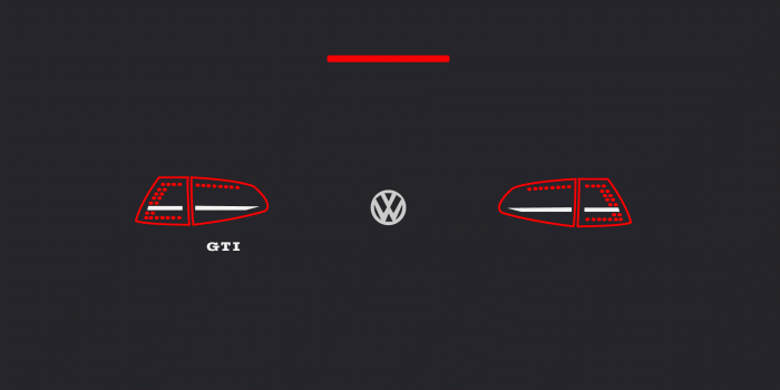 1920x1080 Mk7 GTI Euro Taillights Minimalist Wallpapers (1920 x 1080) | VW