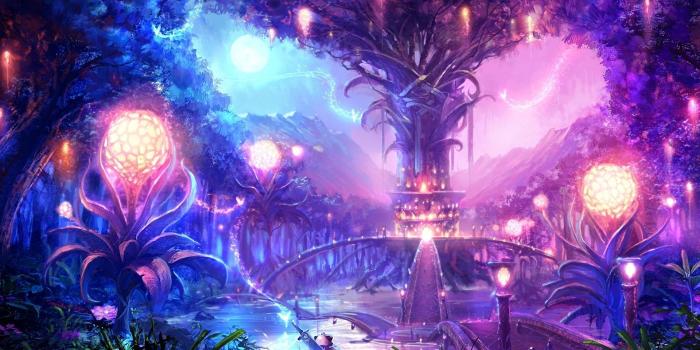 1920x1080 Tera online fantasy landscapes magic art wallpaper | 1920x1080