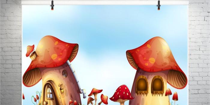 1426x1176 CSFOTO 5x3ft Background for Mushroom House Children Party Decor Photography  Backdrop Fairy Tale Cartoon Magic Land Wonderland Child Kid Newborn Baby