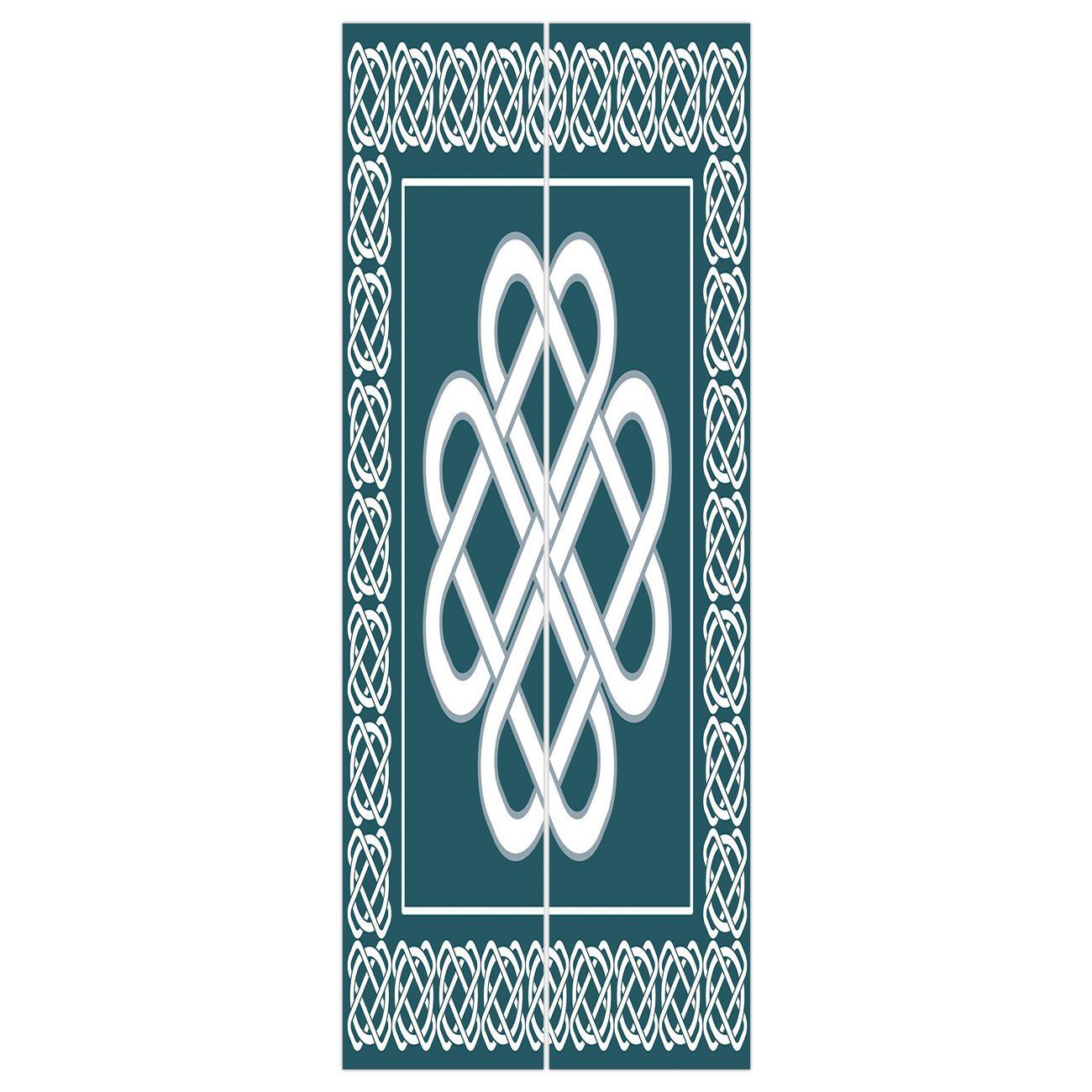 1300x1300 Amazon.com: 3d Door Wall Mural Wallpaper Stickers [ Irish,Celtic