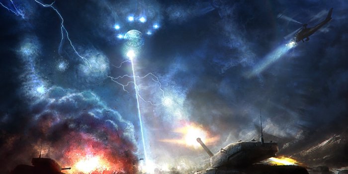 1920x1080 High resolution Epic space battle full hd wallpaper ID:450508 for