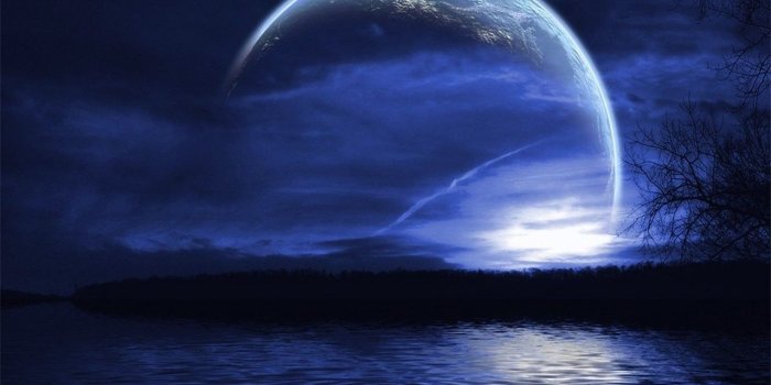 1280x1024 Anime blue moon wallpaper Gallery