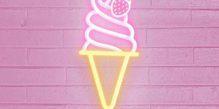 1080x1818 Neon sign - ice cream | Do It Neon. in 2019 | Pink wallpaper, Neon