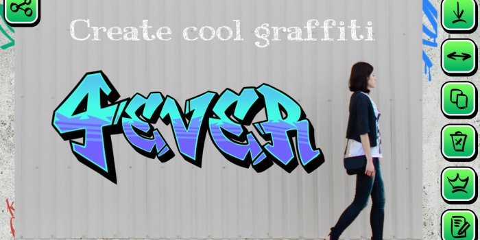 2560x1440 Graffiti Creator on Photo Text for Android - APK Download